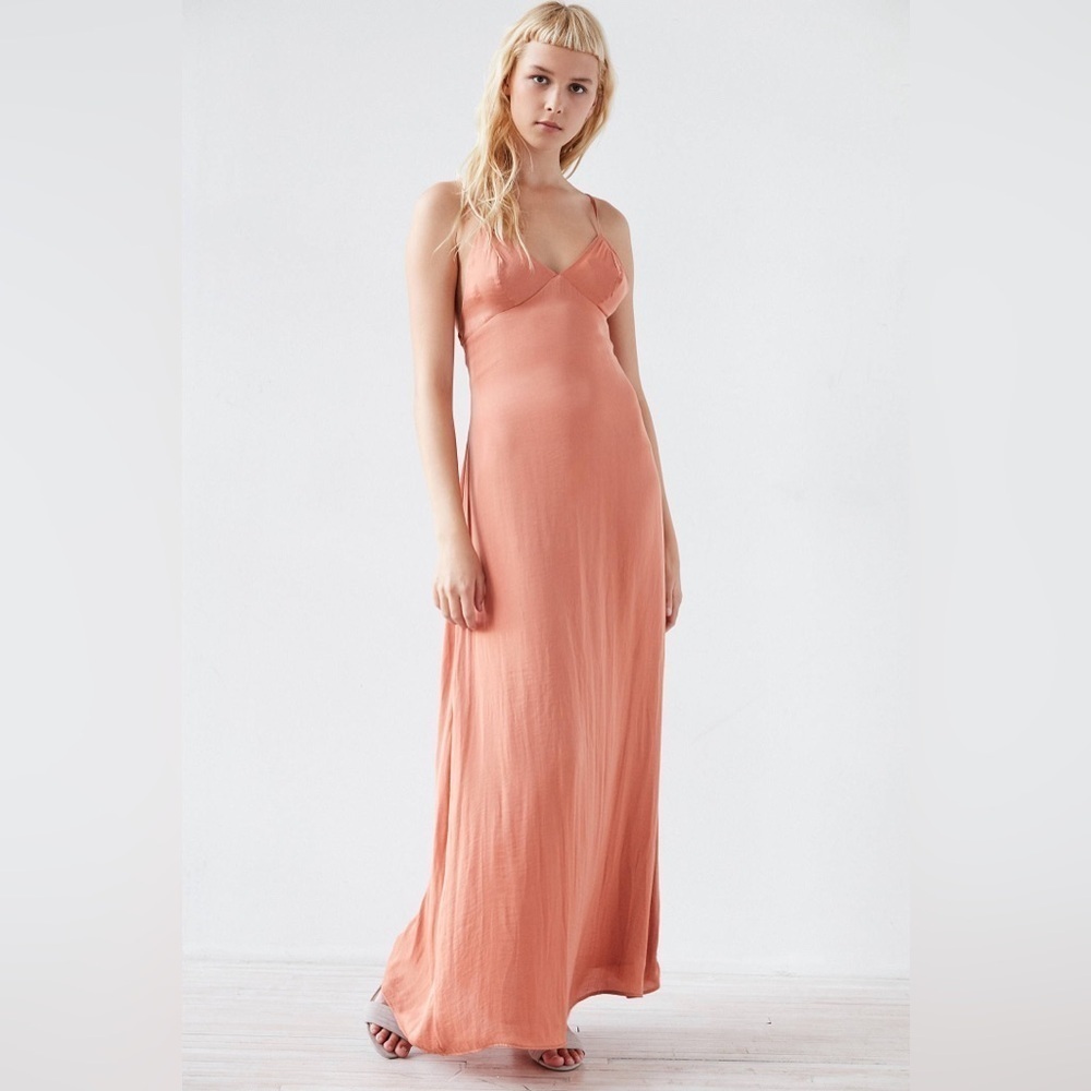 Silence + Noise 90s revival UA Yara maxi slip dress size 2 fairy whimsigoth